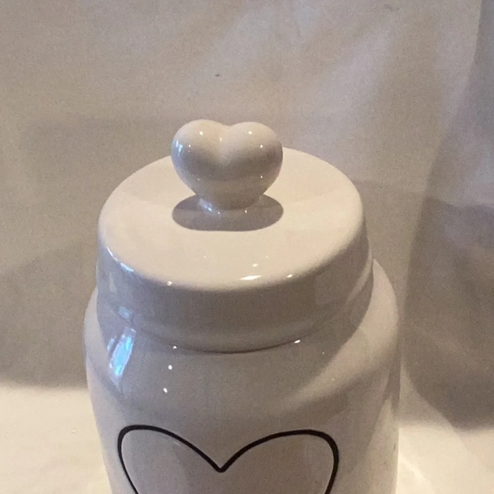 Rae Dunn baby Heart canister